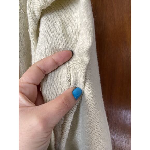 VTG Regency Collection for Joyce Large Ivory Gold Sequined Embellished Sweater - Picture 7 of 12